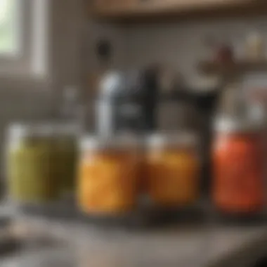 Optimized Interior for Effective Food Preservation Interior view of the All American 10.5 Quart Pressure Canner with jars positioned inside for preservation.