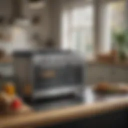 An All Clad cooker with an elegant design showcasing its craftsmanship