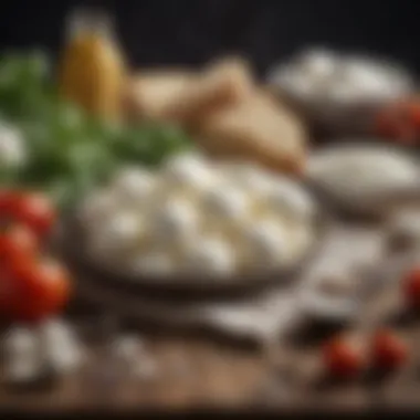 Essential Ingredients for Mozzarella Ingredients for making mozzarella cheese laid out