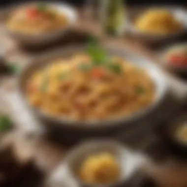 Creative Dishes Featuring Barilla Keto Pasta Diverse dishes made with Barilla Keto Pasta