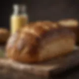 Artisan gluten-free bread with a golden crust