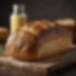 Artisan gluten-free bread with a golden crust
