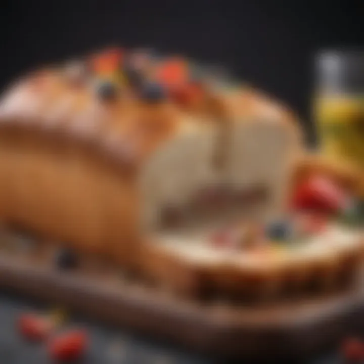Delicious gluten-free bread slices served with toppings