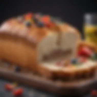 Gluten-Free Bread Slices with Toppings Delicious gluten-free bread slices served with toppings