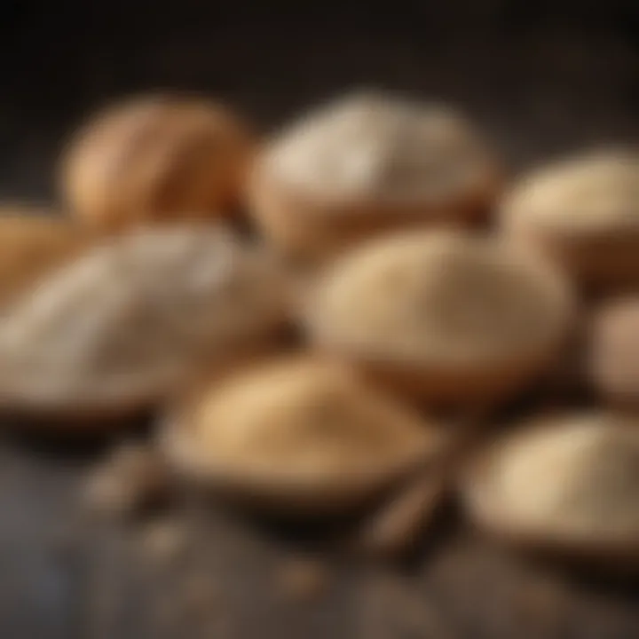 Selection of gluten-free flours for baking