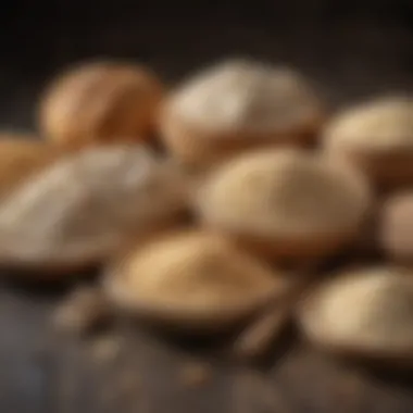 Selection of Gluten-Free Flours Selection of gluten-free flours for baking