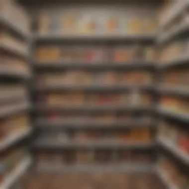 Keto Snack Pantry Organization An organized pantry showcasing keto-friendly snack options