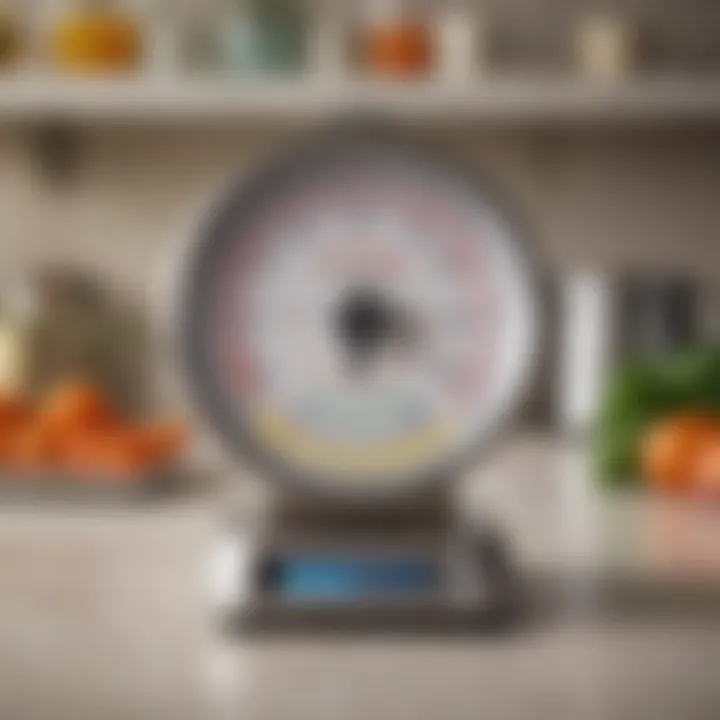 Variety of kitchen scales displayed
