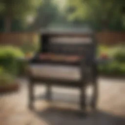 Brinkman grill showcasing its sleek design and robust build.