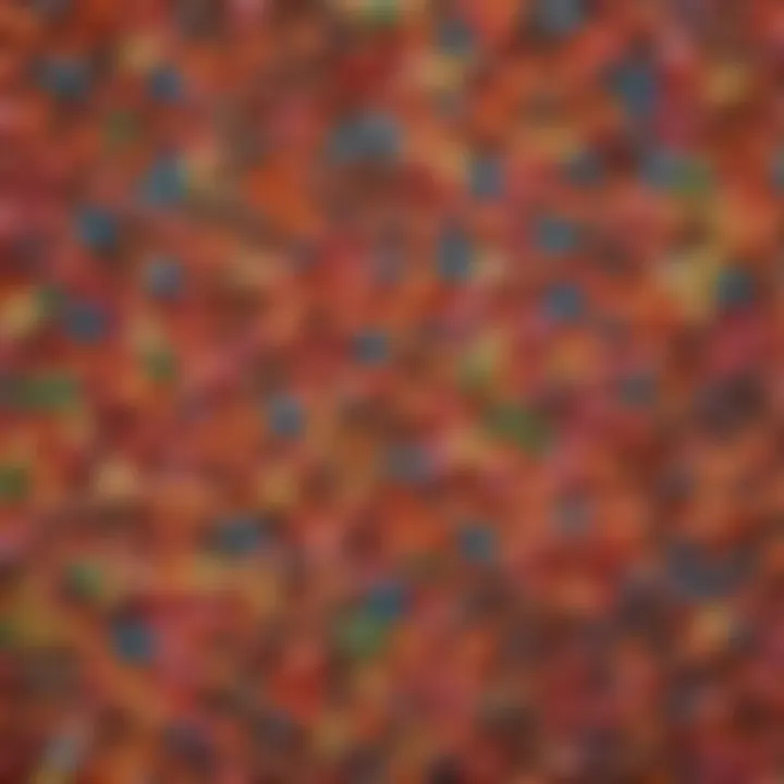A vibrant assortment of candies showcasing color and texture.