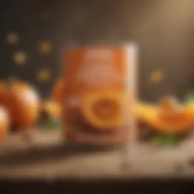 Nutritional Benefits of Canned Pumpkin Nutritional information of canned pumpkin highlighted