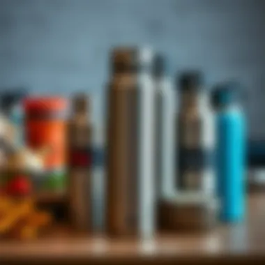 Side-by-side comparison of popular thermos brands and models