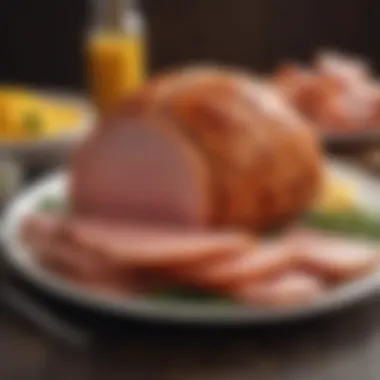 Traditional Sides for Ham A vibrant spread of traditional sides complementing glazed ham