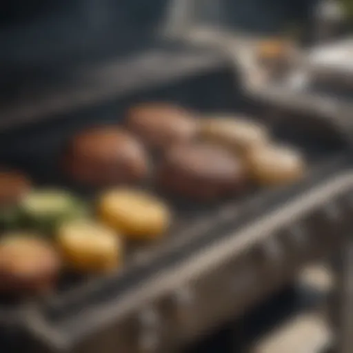 An array of vintage grills showcasing various styles and materials