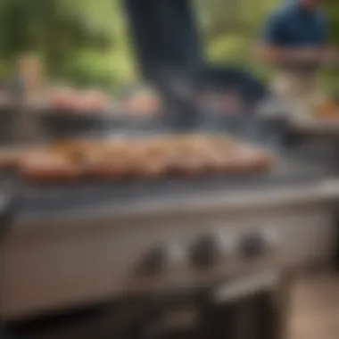 Grill Maintenance Best Practices A grill with a protective cover highlighting maintenance best practices