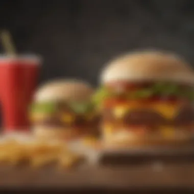 Limited-time menu offerings displayed attractively
