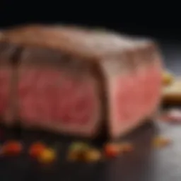 A close-up of a steak cuber showcasing its sharp blades and design.