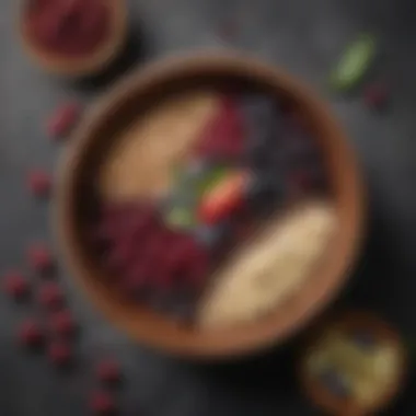 Nutritional Benefits of Acai Berries Nutritional infographic illustrating the benefits of acai berries