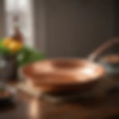 The Beauty of Copper Skillets Gorgeous copper skillet showcasing its polished surface