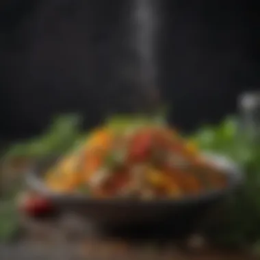 Fresh Herbs and Flavorful Spices An array of fresh herbs and spices enhancing flavors