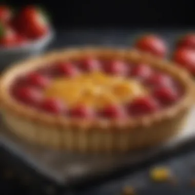 A beautifully crafted tart showcasing the result of perfect pastry dough