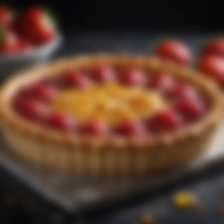 A beautifully crafted tart showcasing the result of perfect pastry dough
