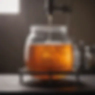 The Vital Role of Fermentation in Alcohol Production Fermentation Vessel with Bubbling Airlock