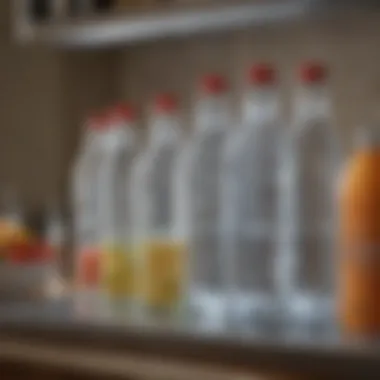 Innovative ideas for water bottle storage Creative water bottle storage solutions