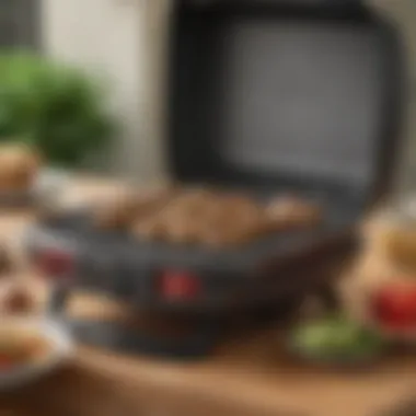 Versatile cooking options available with Cuisinart Petit Gourmet grill