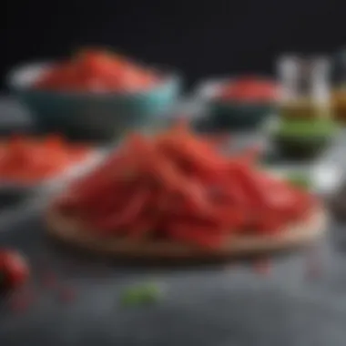 Culinary Uses of Red Peppers Red peppers in various culinary applications