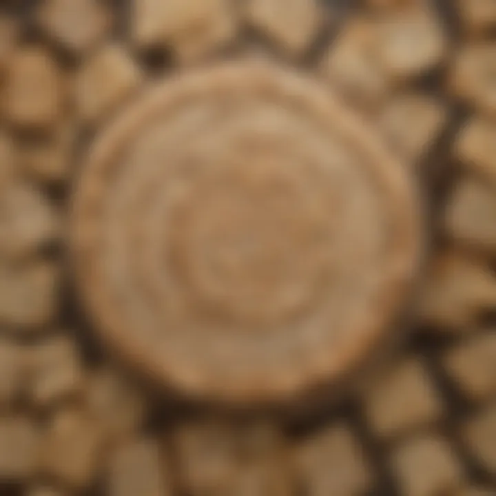 An array of matzah, symbolizing the bread of affliction