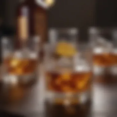 Artisan-Crafted Whiskey Glasses Artisan-crafted whiskey glasses with unique designs