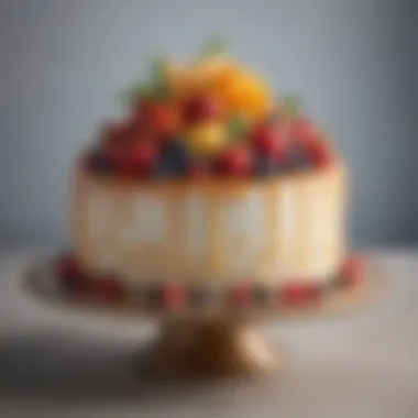 Culturally Influenced Traditional Cake Design Traditional cake design influenced by cultural practices using decorator icing