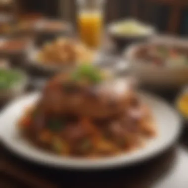 Culturally Inspired Cuisine Culturally inspired dish representing East Nashville's food culture