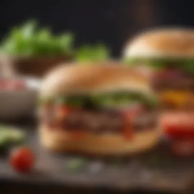 Seasoned Hamburger Meat Bowl of seasoned hamburger meat with herbs
