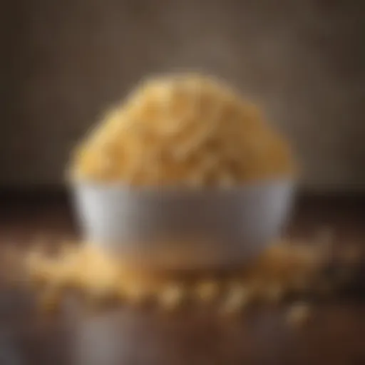 A bowl of air-popped popcorn with a sprinkle of nutritional yeast