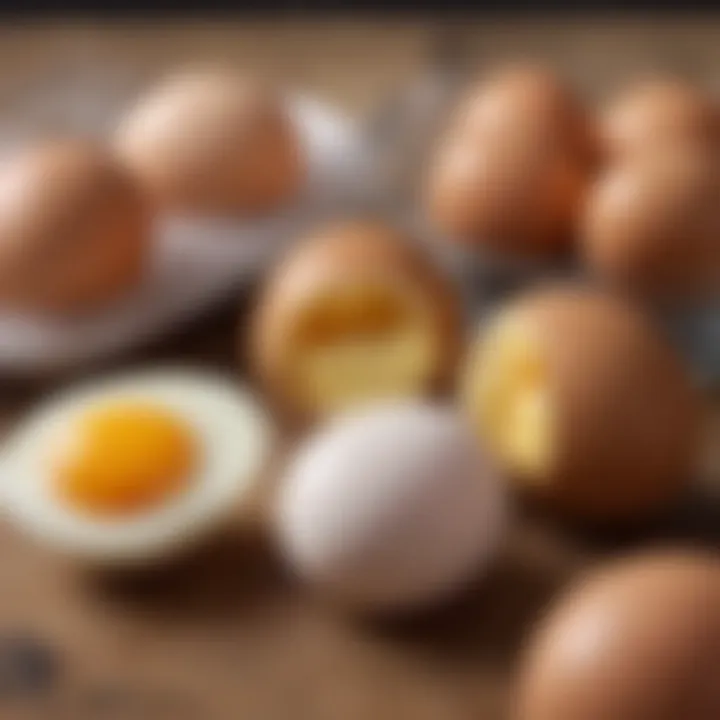 Eggs in a balanced meal