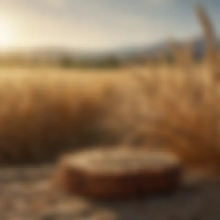 Ancient Einkorn Wheat Fields