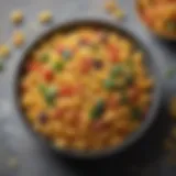 A colorful array of gluten-free pasta varieties showcased in a vibrant dish