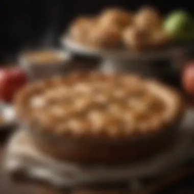 Delicious Apple Pie A beautifully baked apple pie using specialty apple varieties