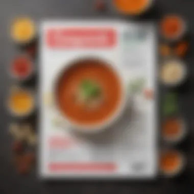 Nutritional Benefits of Campbell's Vegan Soup Nutritional chart depicting the health benefits of the soup