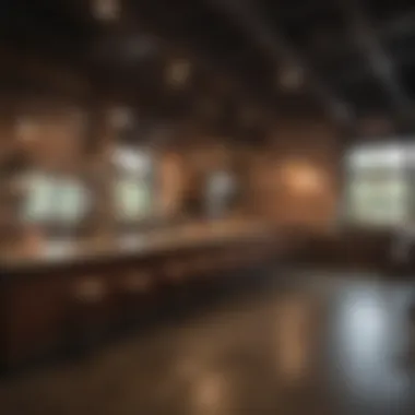 Corky BBQ Interior Atmosphere A warm and inviting interior ambiance of Corky BBQ