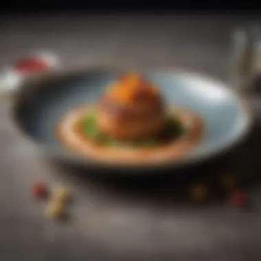 Global Influences: Michael Sebastian's Culinary Creations A beautifully plated global cuisine dish