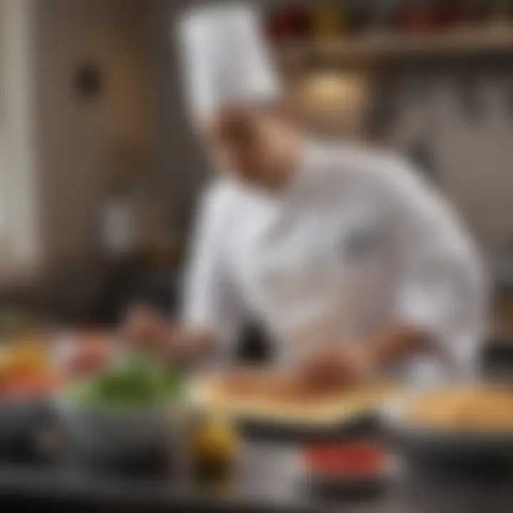 Engaging interaction in a culinary mentorship setting