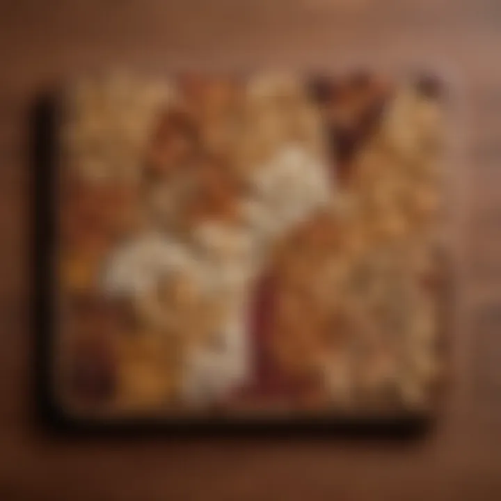 An assortment of healthy ingredients laid out on a wooden table, highlighting the components of a nutritious trail mix.