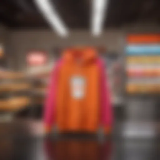 A vibrant display of Dunkin Apparel showcasing its unique design elements.