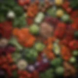 Colorful assortment of fresh vegetables from Safeway