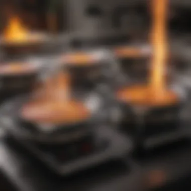 Energy-efficient induction cooking in action