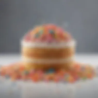 Nutritious ingredients paired with Funfetti cake mix