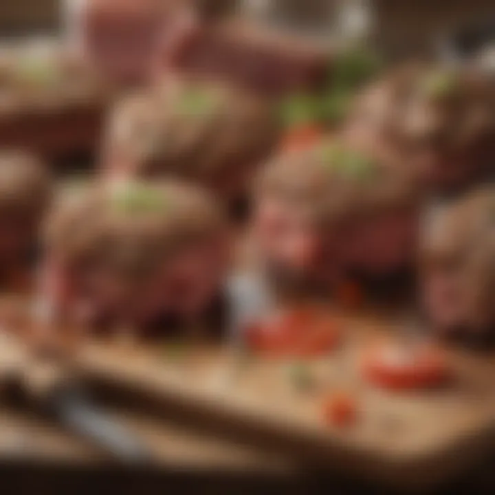 Keto-friendly preparation techniques for ground beef